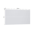 Painel Cabeceira Queen 165cm Uni Alpes Paris Luciane Móveis