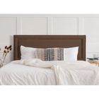 Painel Cabeceira Safira 1,38 Cor Marrom