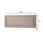 Painel Cabeceira Safira 1,93 Cor Bege