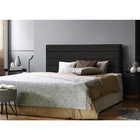 Painel Cabeceira Tulipa 1,38 Cor Preto