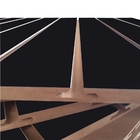 Painel Canaletado Preto - 0,91 X 0,91 + 50 Und De Ganchos 10cm