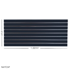 Painel Canaletado Preto - 1,22 X 0,61