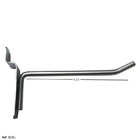 Painel Canaletado Preto - 1,22 X 0,61 + 50 Und Gancho 10cm