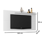 Painel Chanel Branco – Móveis Bechara