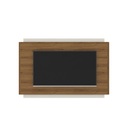 Painel Channel Nature/Off White - Fabri Móveis