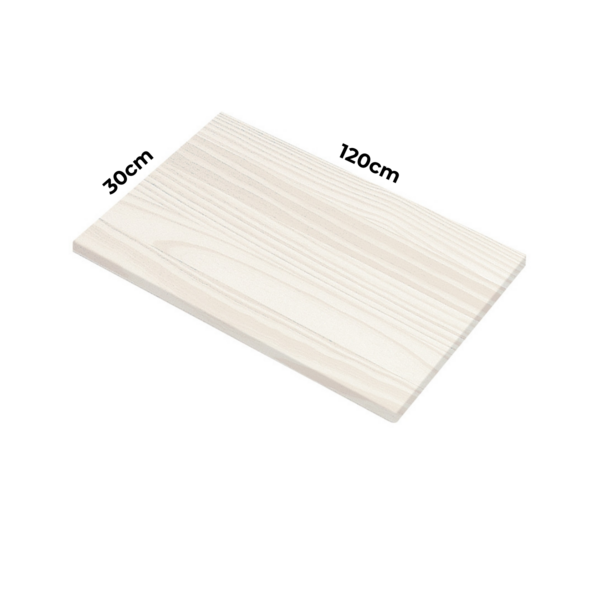 Painel Chapa Madeira Branco 1200x300x18 - Tramontina - 1,2m X