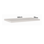 Painel Chapa Madeira Branco Madeirado 1000x200x18 - Tramontin