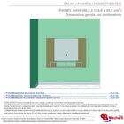 Painel Chile Sala Para Tv 48 Pol