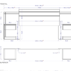 Painel Com Criado Vitória Off White