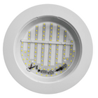 Painel Com Placa De Led Taschibra 12w Lys Redondo Embutir Biv