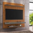 Painel Com Prateleira Nantes Naturalle Titanium