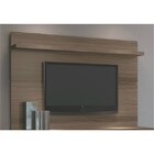 Painel Com Prateleira Superior Personale Macchiato - Hb Móveis