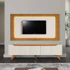 Painel Com Rack Atenas Com Led Tv 58 Mavaular