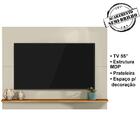 Painel Com Rack Tv 55 Pol 14x14 Tebar.
