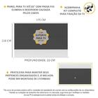 Painel Com Suporte Para Tv Até 65" Amsterdã Up Multimóveis Mp