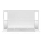 Painel Com Suporte Tv 60" E Espelho Tókio Multimóveis Branco