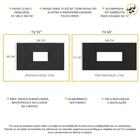 Painel Com Suporte Tv 65" 2 Em 1 Malta Multimóveis V3584