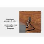 Painel Dante Dj Móveis Para Tv Até 47 Polegadas Off White