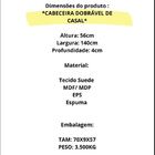 Painel De Cabeceira 004 - Helena Cama Box Casal Suspensa Dobr