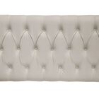 Painel De Cabeceira Suspensa Cama Casal 1,40 Lavinia Bege Cap