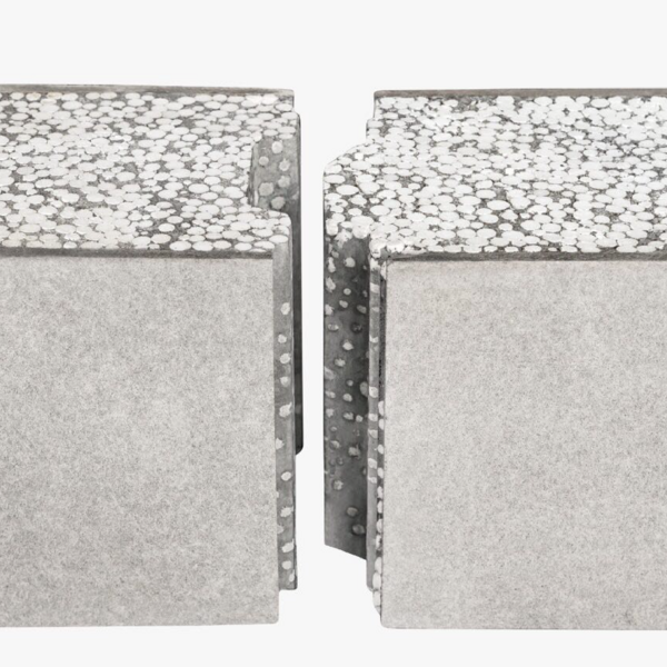 Painel de Concreto Leve 2P 2500x610x90mm Lightwall