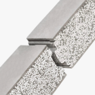 Painel de Concreto Leve 2P 3000x610x90mm Lightwall