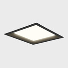 Painel De Embutir Recuada 23x23cm 20w Preto 4000k Se-240.1664