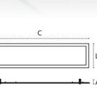 Painel De Embutir Slim Tech Retangular 4000k Branco Neutro