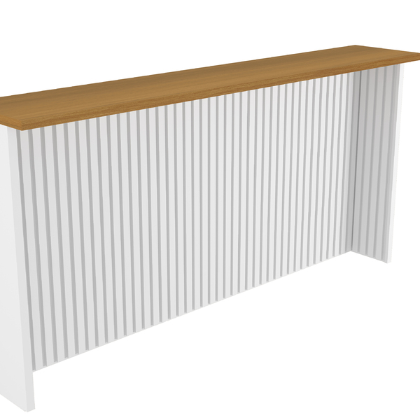 Painel de Ilha Branco Freijo 200 cm