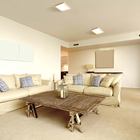 Painel de LED de Sobrepor 10W Luz Amarela 17x17cm Inspire