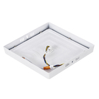 Painel de LED com Sensor de Movimento de Sobrepor 18W Luz Branca 21x21cm Motion LLUM Bronzearte