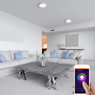 Painel de LED de Embutir ou Sobrepor Luz Amarela, Branca e Neutra 29,8x29,8cm Inteligente Inspire