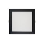 Painel De Led Blumenau Quadrado De Embutir 18w Bivolt Preto 3