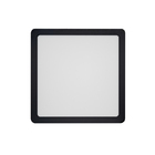 Painel De Led Blumenau Quadrado De Sobrepor 18w Bivolt Preto