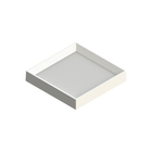 Painel de LED Quadrado de Sobrepor Luz Amarela 25W Bivolt Save Energy