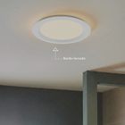 Painel de Led Embutir Redondo Borda Recuada Luz 3 em 1 20W Inspire 29,5cm Branco Bivolt