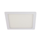 Painel de Led Embutir Quadrado Luz Neutra 12W LLUM Bronzearte 17x17cm Branco Bivolt