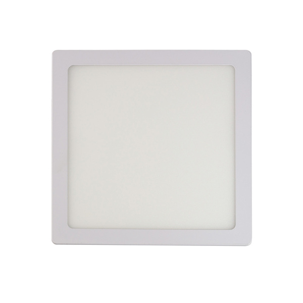 Painel de Led Embutir Quadrado Luz Neutra 24W LLUM Bronzearte 29,5x29,5cm Branco Bivolt
