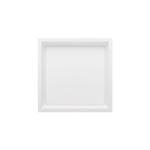 Painel De Led Embutir Stella Eco Quadrado 17x17cm 12w Branco