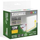 Painel De Led Frameless Quadrado Embutir/sobrepor 12w Bivolt