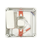 Painel De Led Frameless Quadrado Sobrepor 24w Bivolt Bravalum