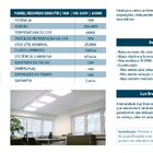 Painel De Led Lorenzetti Quadrado De Embutir 18w - 6500k Luz