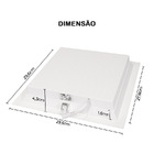 Painel De Led Nordecor Quadrado Kais De Embutir Recuado 24w B