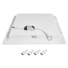 Painel De Led Nordecor Quadrado Kais De Embutir Recuado 36w B