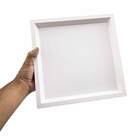 Painel De Led Nordecor Quadrado Kais De Sobrepor Recuado 24w