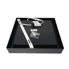 Painel De Led Nordecor Quadrado Kais De Sobrepor Recuado 24w