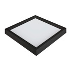 Painel De Led Nordecor Quadrado Kais De Sobrepor Recuado 36w