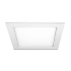 Painel de LED Quadrado Embutir Luz Amarelo 24W Bivolt Elgin