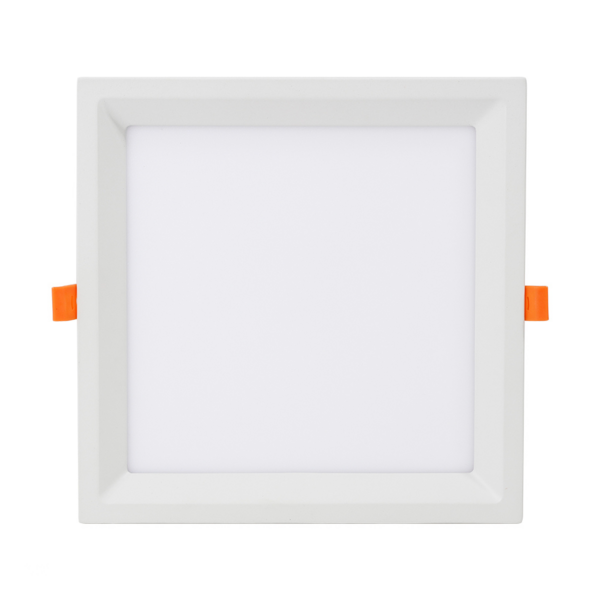 Painel De Led Quadrado Embutir Recuado 24w Bivolt Taschibra 3