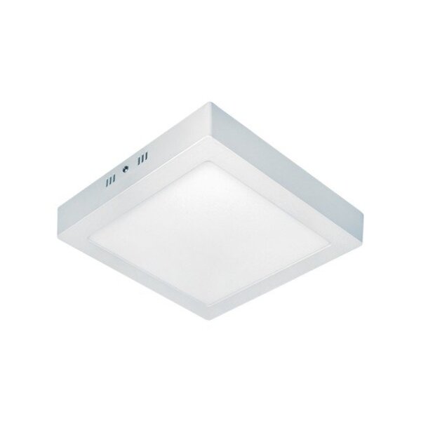 Painel De Led Quadrado Sobrepor 18w Bivolt Taschibra 3000k Am